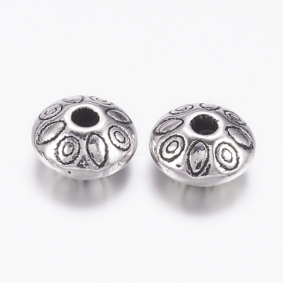 Tibetan Style Alloy Spacer Beads LF10978Y-NF-1