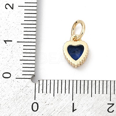 Brass Micro Pave Cubic Zirconia Pendants LS-KK-H204-01KCG-01-1