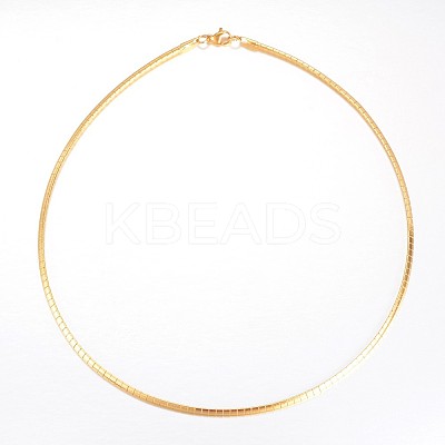 304 Stainless Steel Necklaces LS-NJEW-D274-01G-1