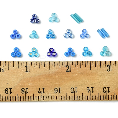 150G 15 Styles Baking Paint Glass Seed Beads SEED-FS0001-31A-1