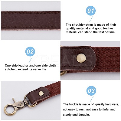 Leather Bag Handles DIY-WH0304-300-1