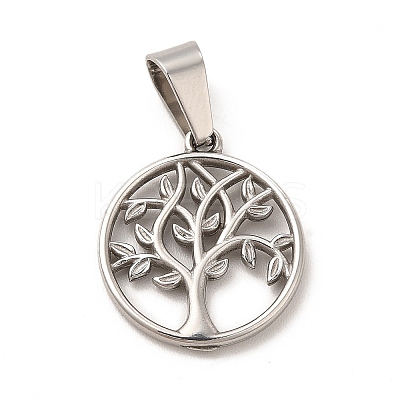 Non-Tarnish 304 Stainless Steel Pendants STAS-A073-07P-1