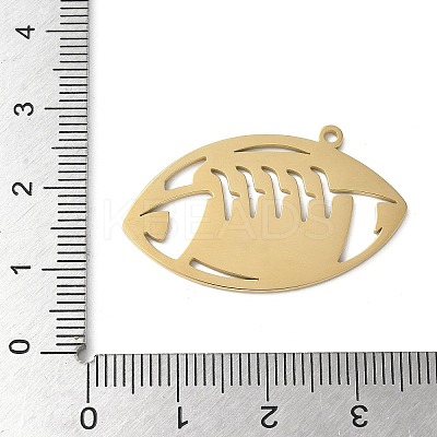 304 Stainless Steel Pendants LS-STAS-E501-10G-1