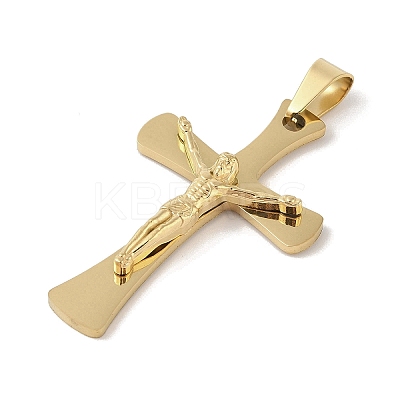 PVD Vacuum Plating 304 Stainless Steel Pendants STAS-M068-17A-G-1