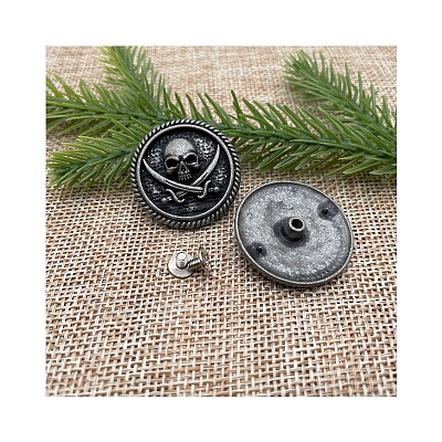 Alloy Buttons PURS-PW0010-02B-1