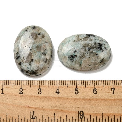 Natural Sesame Jasper Cabochons G-C115-01B-29-1
