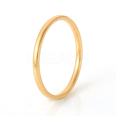 201 Stainless Steel Plain Band Rings X-RJEW-G107-1.5mm-6-G-1