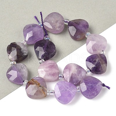 Natural Amethyst Beads Strands G-D316-A07-1