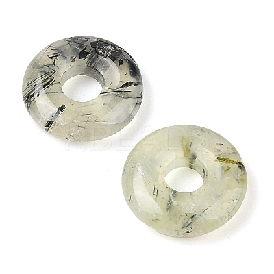 Natural Prehnite Pendants G-C066-02-01-1