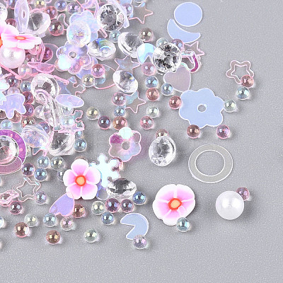 Handmade Polymer Clay Cabochons CLAY-N013-29F-1