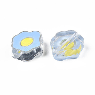 Transparent Acrylic Beads ACRC-S039-05A-1