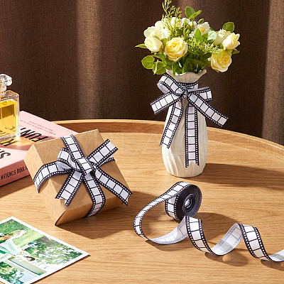 10 Yards Polyester Grosgrain Ribbons OCOR-FG0003-46-1