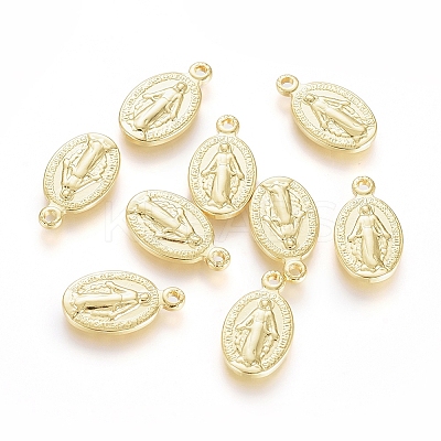 Brass Charms X-KK-G389-24G-1