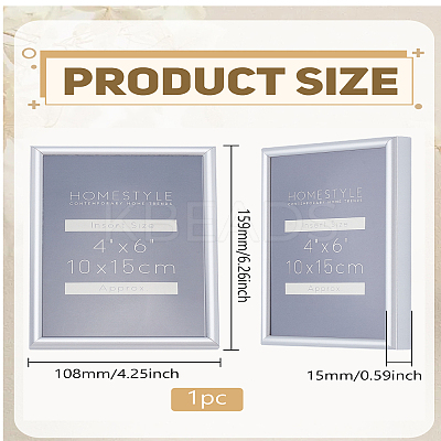 1Pc Alloy Picture Frame DIY-LP0005-49-1