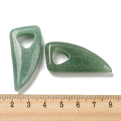 Natural Green Aventurine Pendants G-M417-03B-1