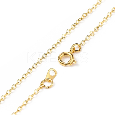 5Pcs 5 Color Glass Butterfly Pendant Necklaces Set with Brass Cable Chains for Women NJEW-JN04091-1