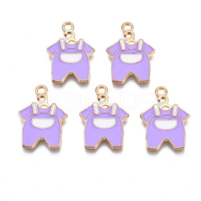 Alloy Enamel Pendants ENAM-N054-76B-1