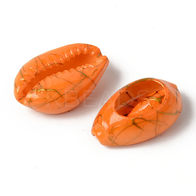 Natural Cowrie Shell Beads X-SSHEL-N0232-08D-1