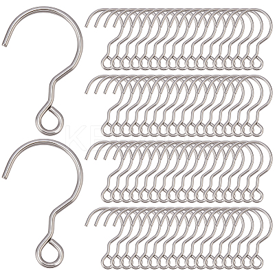 300Pcs 304 Stainless Steel S-shaped Hook STAS-SP0002-15-1