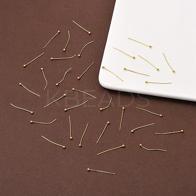 Brass Ball Head Pins LS-X-KK-R020-04G-1