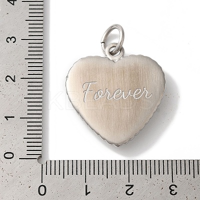 Non-Tarnish 304 Stainless Steel Pendants STAS-Z075-05P-1