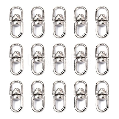 Alloy Double Eye Swivel Clasps LS-PALLOY-E385-14P-1