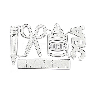 Study Supplies Carbon Steel Cutting Dies Stencils LS-DIY-P076-50-1