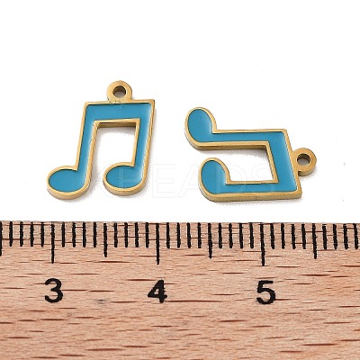 Ion Plating(IP) 316 Surgical Stainless Steel Charms STAS-U014-65G-01-1