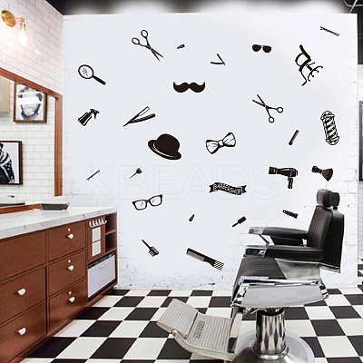 Rectangle PVC Wall Stickers DIY-WH0228-166-1