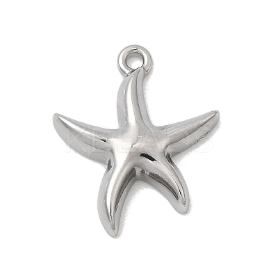 Marine Organism Theme 304 Stainless Steel Pendants STAS-Z179-40P-02B-1