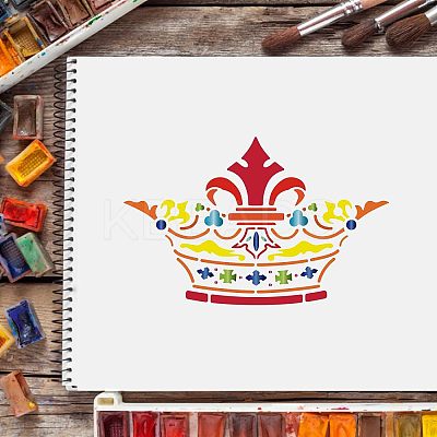 Large Plastic Reusable Drawing Painting Stencils Templates DIY-WH0202-119-1