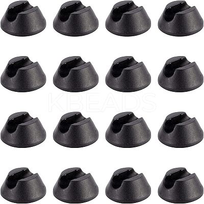 30Pc Self Adhesive Plastic Furniture Sliders AJEW-FH0001-97-1