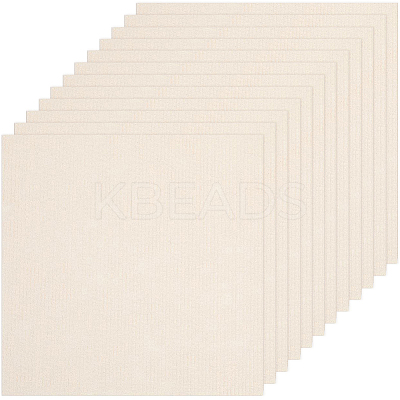 12Pcs Square Self-adhesion Polyester Carpet Tape DIY-CN0003-45A-1