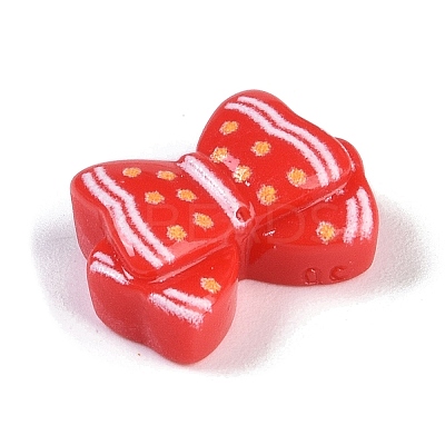Opaque Christmas Theme Resin Cabochons RESI-H162-06E-1