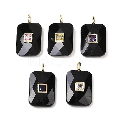 Natural Obsidian Pendants G-I391-03G-12-1