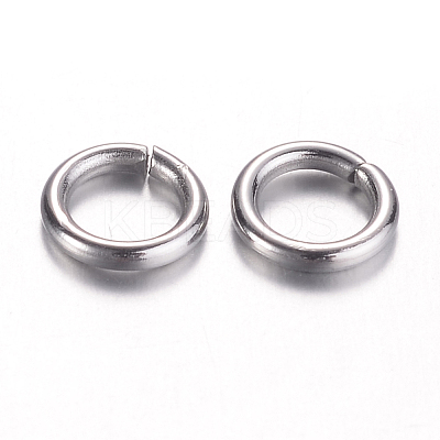 Non-Tarnish 304 Stainless Steel Open Jump Rings LS-X-STAS-D438-04-1