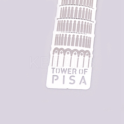 Stainless Steel Bookmark STAS-WH0015-46P-1