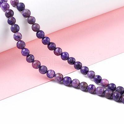 Natural Calcite Beads Strands G-K317-A06-05-1
