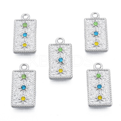 304 Stainless Steel Pendants STAS-N098-156P-1