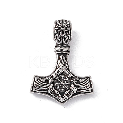 304 Stainless Steel Manual Polishing Pendants X-STAS-G267-22AS-1