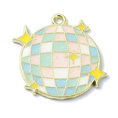 Alloy Enamel Pendants FIND-Q102-06D-1
