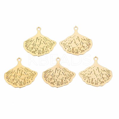 Rack Plating 201 Stainless Steel Pendants STAS-T057-46G-1