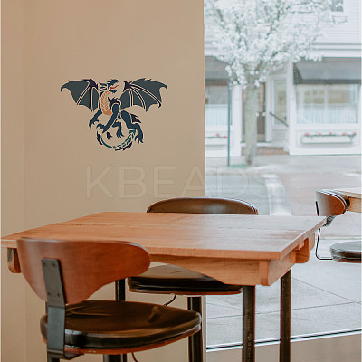 Plastic Drawing Painting Stencils Templates DIY-WH0396-0036-1