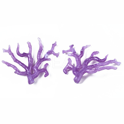 Acrylic Big Pendants OACR-N131-010B-B05-1