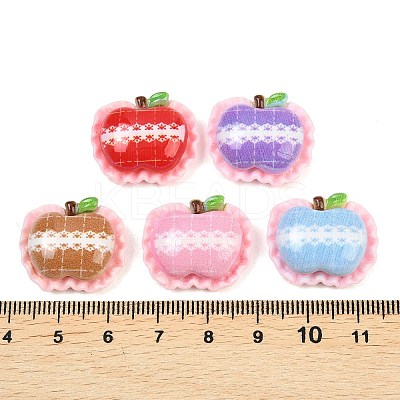 Opaque Resin Cabochons LS-RESI-C067-01D-1