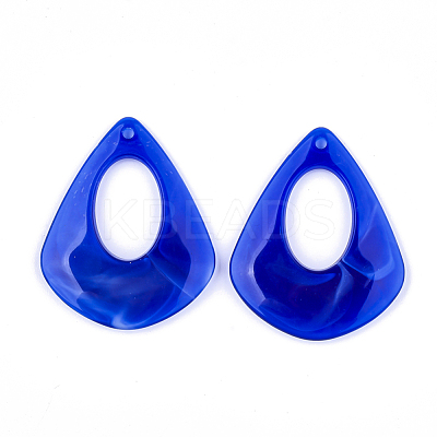 Acrylic Pendants X-OACR-S021-01-1