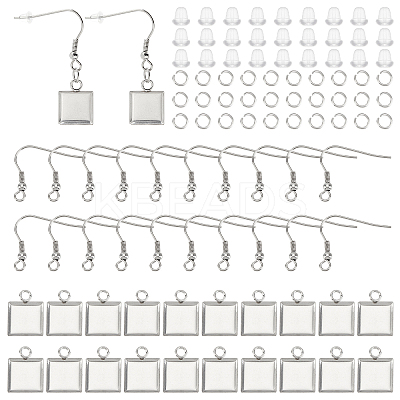 DIY Earrring Making Finding Kit DIY-DC0001-68-1