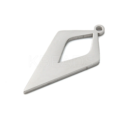 Non-Tarnish 304 Stainless Steel Pendants STAS-B056-24P-01-1