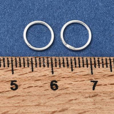 Brass Closed Jump Rings KK-CBA1A60-06B-S-1