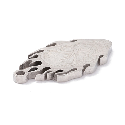 Non-Tarnish 201 Stainless Steel Pendants STAS-D451-01P-1